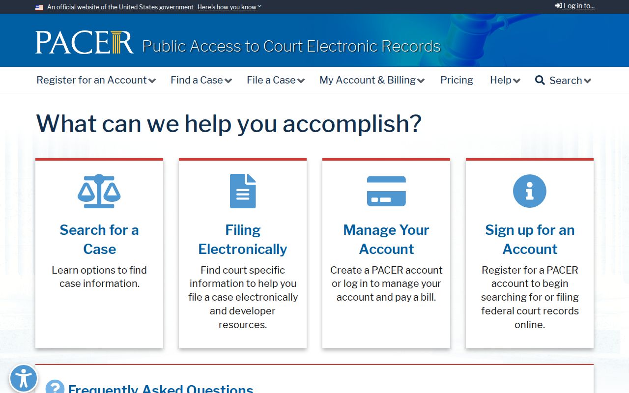 PACER federal criminal records search for Sherman County cases