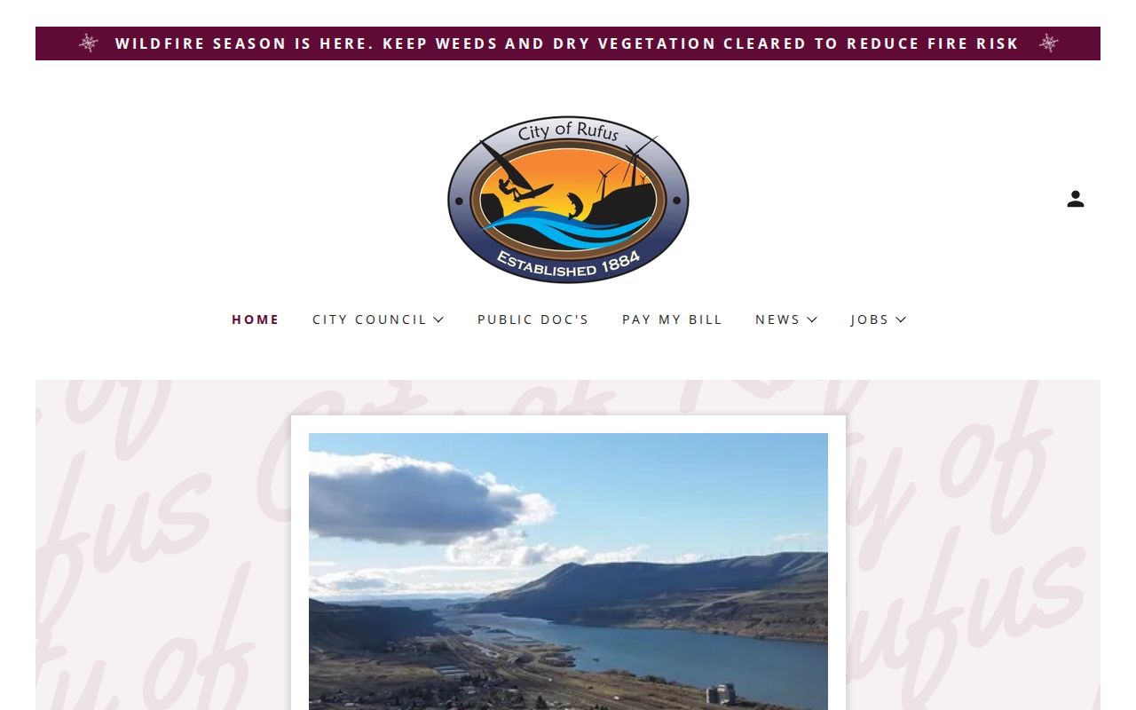 Rufus criminal records city government homepage